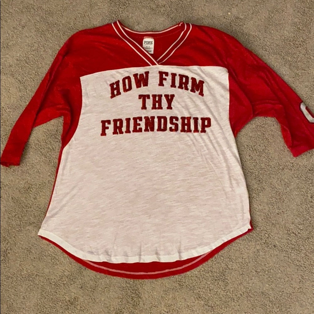 Victoria’s Secret PINK How Firm Thy Friendship Tee